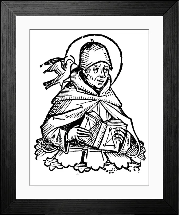 Framed Print : St Thomas Aquinas (c1225-1274), Italian philosopher and theologian Framed Print : St Thomas Aquinas (c1225-1274), Italian philosopher and theologian