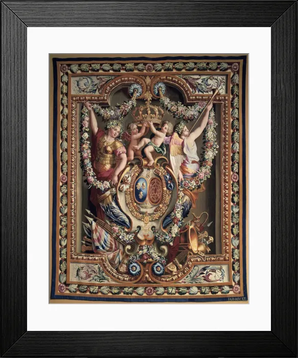 Framed Print : Tapestry, 1715-1716 Artist: Charles le Brun Framed Print : Tapestry, 1715-1716 Artist: Charles le Brun