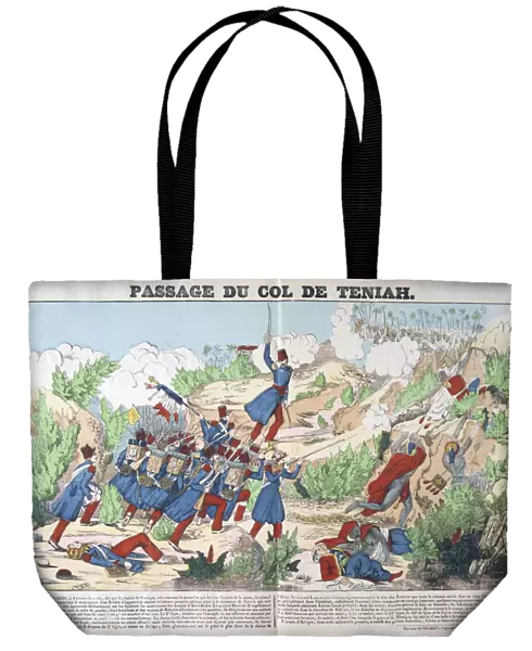 Passage du Col Teniah, conquest of Algeria, 12th May 1840, France 19C