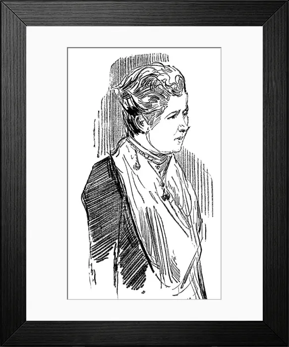 Framed Print : Annie Besant (nee Wood) (1847-1933), British socialist and theosophist, 1890 Framed Print : Annie Besant (nee Wood) (1847-1933), British socialist and theosophist, 1890