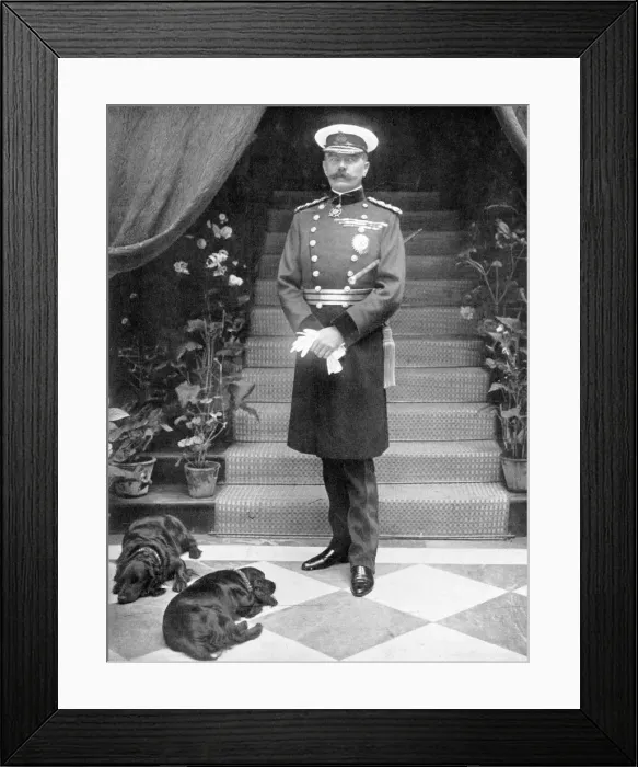 Framed Print : Horatio Herbert Kitchener (1850-1916), Irish-born British soldier and statesman Framed Print : Horatio Herbert Kitchener (1850-1916), Irish-born British soldier and statesman