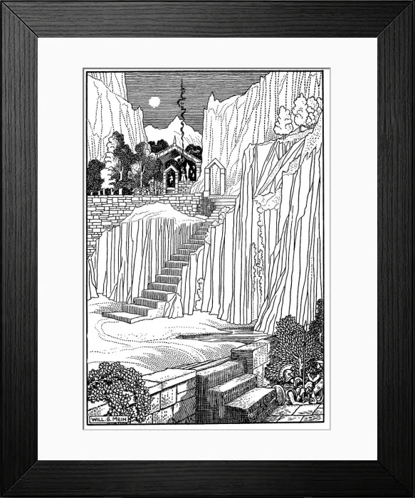 Framed Print : Spartans asking the Oracle at Delphi whether to make war against Athens, c431 BC (1910) Framed Print : Spartans asking the Oracle at Delphi whether to make war against Athens, c431 BC (1910)