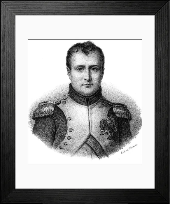 Framed Print : Napoleon I Bonaparte (1769-1821), Emperor of France from 1804, c1830. Artist: Delpech Framed Print : Napoleon I Bonaparte (1769-1821), Emperor of France from 1804, c1830. Artist: Delpech