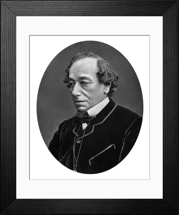 Framed Print : Benjamin Disraeli, 1st Earl of Beaconsfield (1804-1881), British Conservative statesman, c1880 Framed Print : Benjamin Disraeli, 1st Earl of Beaconsfield (1804-1881), British Conservative statesman, c1880