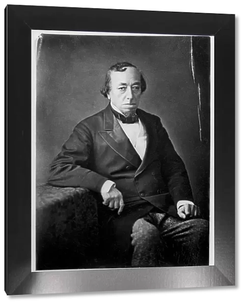 Benjamin Disraeli, 1st Earl of Beaconsfield (1804-1881), British Conservative statesman, 1878. Artist: Cornelius Jabez Hughes