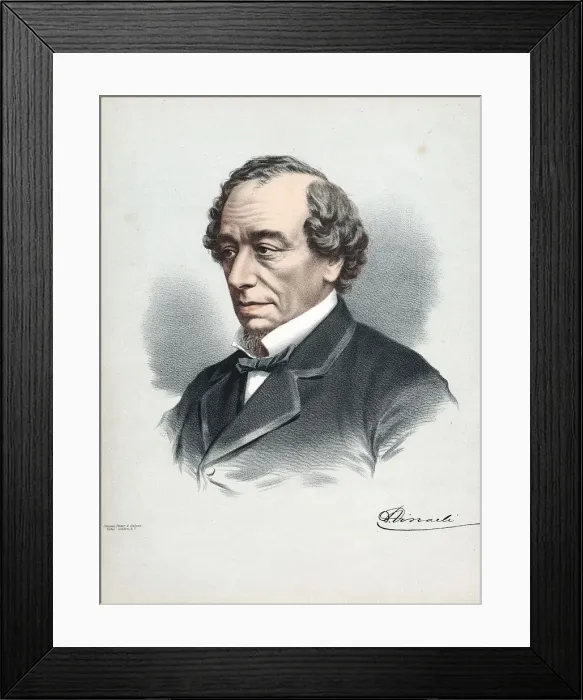 Framed Print : Benjamin Disraeli, 1st Earl of Beaconsfield (1804-1881), British Conservative statesman, c1880. Artist: Cassell, Petter & Galpin Framed Print : Benjamin Disraeli, 1st Earl of Beaconsfield (1804-1881), British Conservative statesman, c1880. Artist: Cassell, Petter & Galpin
