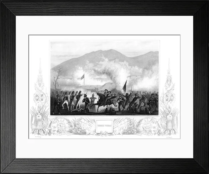 Framed Print : Engagement at Torres Vedras, Portugal, Peninsular War, 14 October 1809 Framed Print : Engagement at Torres Vedras, Portugal, Peninsular War, 14 October 1809