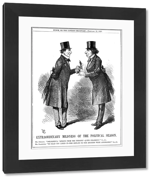 Extraordinary Mildness of the Political Season, 1869. Artist: John Tenniel