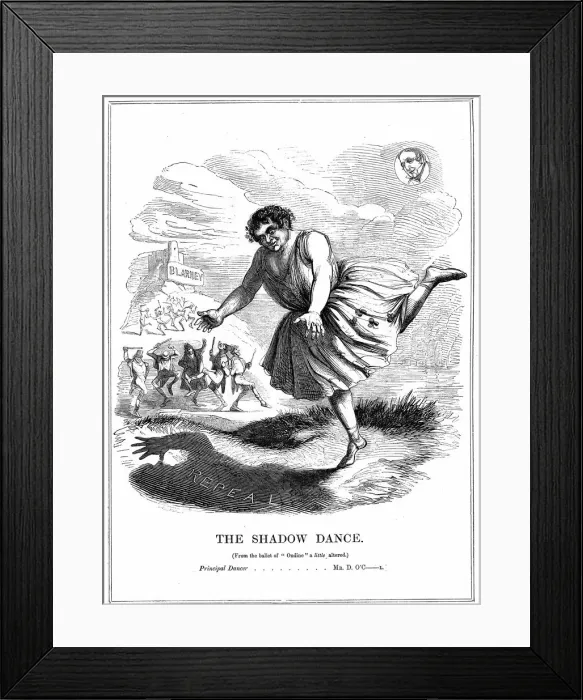 Framed Print : The Shadow Dance, 1843 Framed Print : The Shadow Dance, 1843
