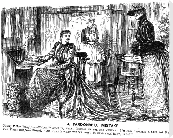 A Pardonable Mistake, 1889. Artist: George du Maurier