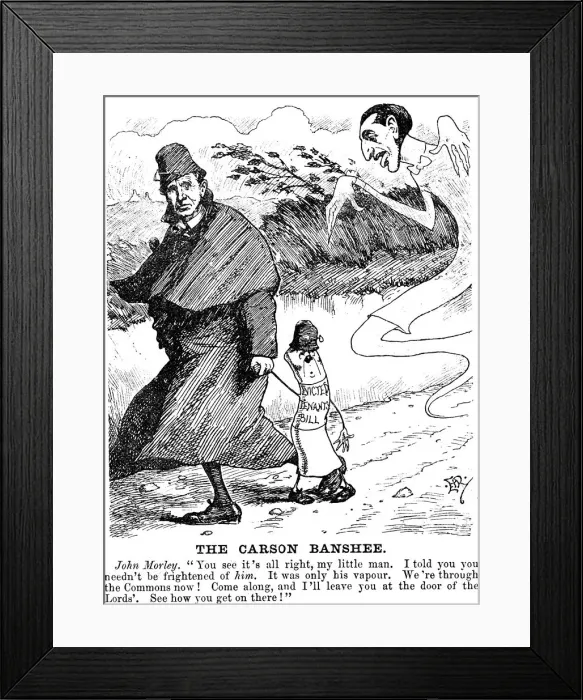 Framed Print : John Morley, British Secretary for Ireland, 1894 Framed Print : John Morley, British Secretary for Ireland, 1894