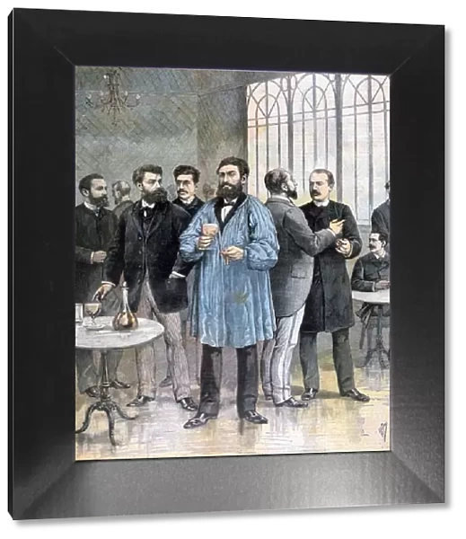 The refreshment bar, Chamber of Deputies of France, Paris, 1892. Artist: Henri Meyer