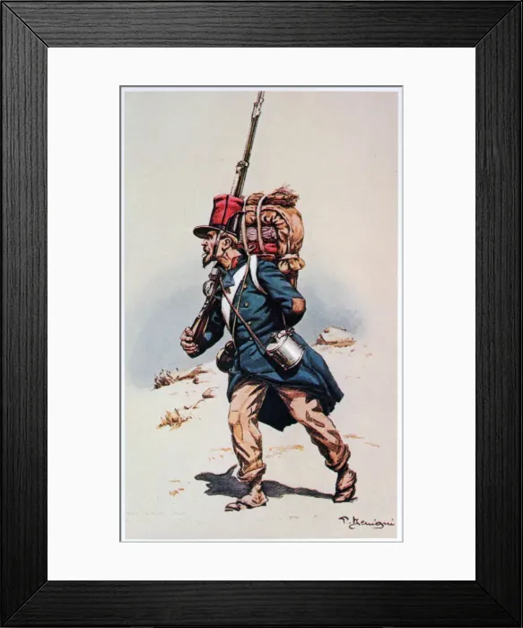 Framed Print : A legionnaire, 1832-1835 Framed Print : A legionnaire, 1832-1835