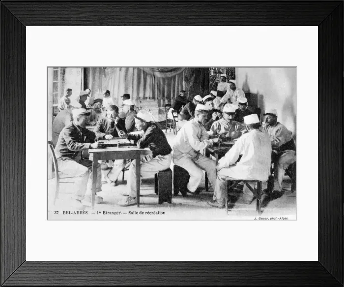 Framed Print : French Foreign Legion, Sidi Bel Abbes, Algeria, 20th century Framed Print : French Foreign Legion, Sidi Bel Abbes, Algeria, 20th century