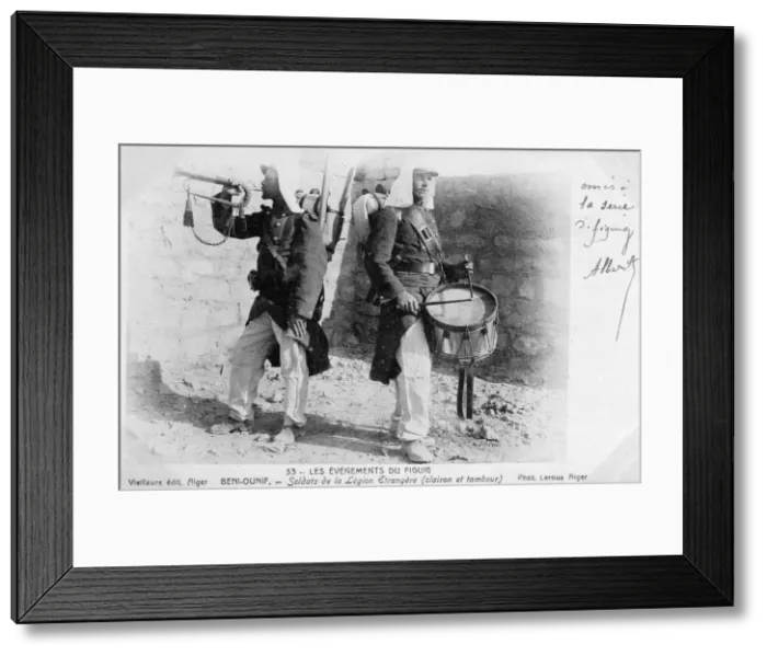 Framed Print : French Foreign Legion, Beni Ounif, Algeria, 1904 Framed Print : French Foreign Legion, Beni Ounif, Algeria, 1904