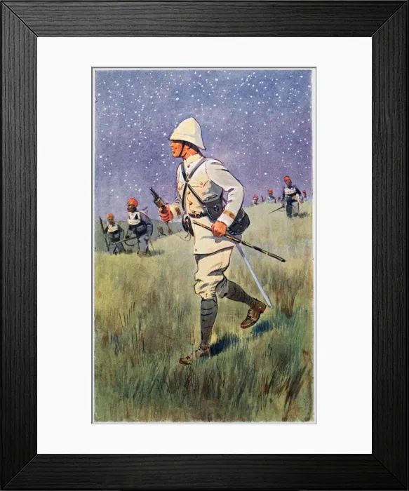 Framed Print : Captain J Fiegenschuh, Abecher, 1910 Framed Print : Captain J Fiegenschuh, Abecher, 1910