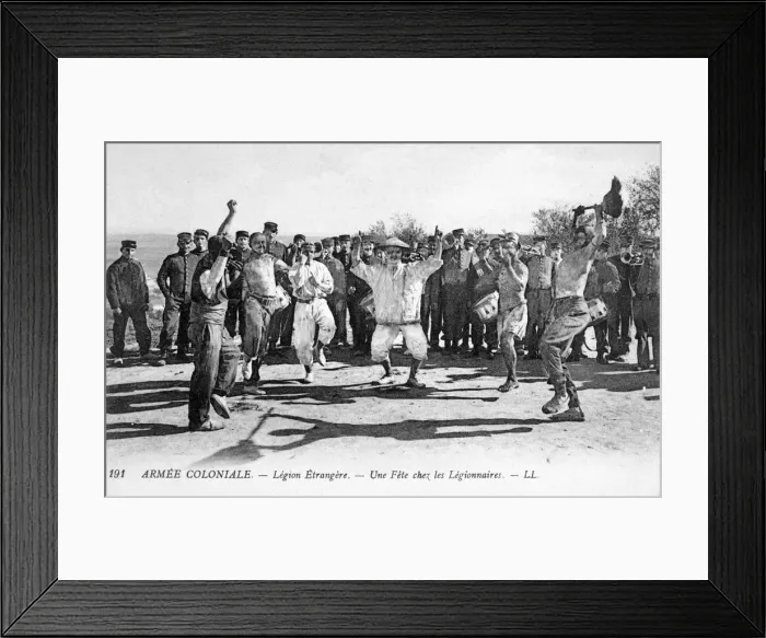 Framed Print : French Foreign Legion, c1910 Framed Print : French Foreign Legion, c1910