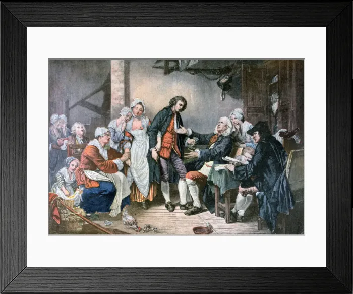 Framed Print : The Village Betrothal, 1892 Framed Print : The Village Betrothal, 1892