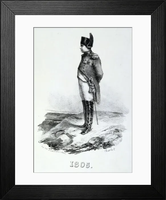 Framed Print : Napoleon 1st, 1805, 19th century Framed Print : Napoleon 1st, 1805, 19th century