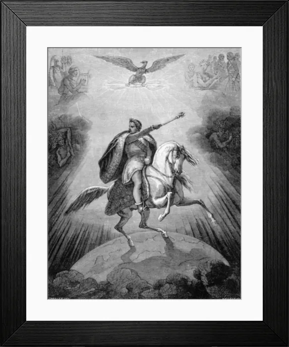 Framed Print : Napoleon I, c1800-1820 Framed Print : Napoleon I, c1800-1820