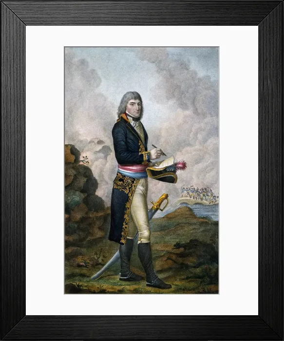 Framed Print : Napoleon Bonaparte, 19th century