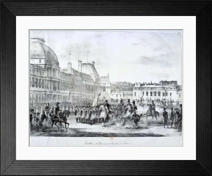 Framed Print : Installation of the Government at Tuileries, 19th century Framed Print : Installation of the Government at Tuileries, 19th century