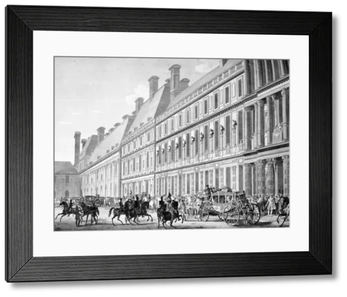 Framed Print : The Departure from Tuileries Palace, 2nd December 1804, 19th century Framed Print : The Departure from Tuileries Palace, 2nd December 1804, 19th century