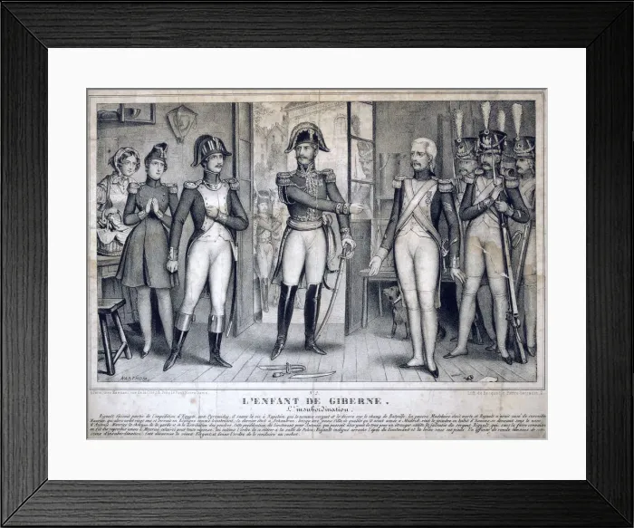 Framed Print : The Insubordination, 19th century Framed Print : The Insubordination, 19th century