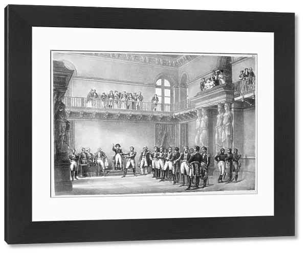 Oath of the Marechaux, c1800-1820 Artist: Napoleon Bonaparte I