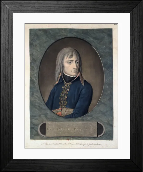 Framed Print : General Bonaparte, 1798 Framed Print : General Bonaparte, 1798