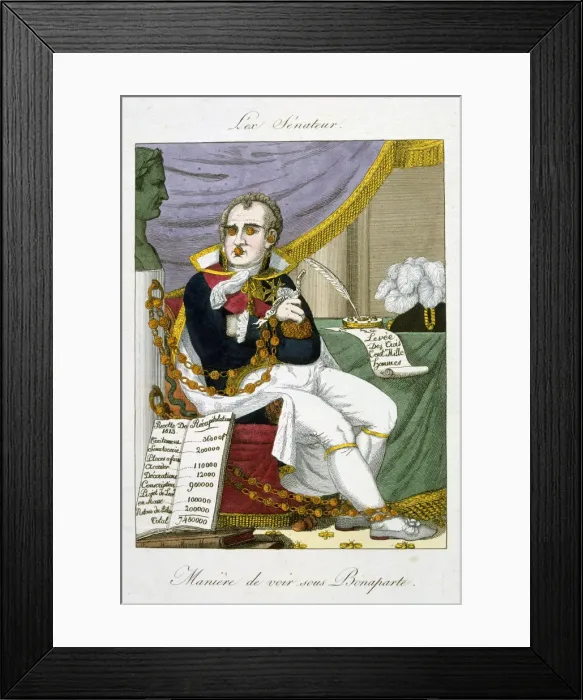 Framed Print : The Senator, 19th century Framed Print : The Senator, 19th century