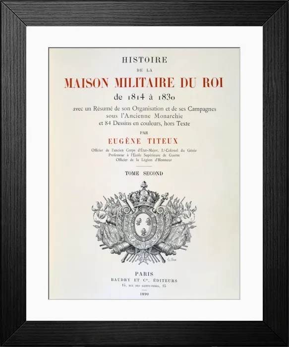 Framed Print : Title Page Artist: Eugene Titeux Framed Print : Title Page Artist: Eugene Titeux