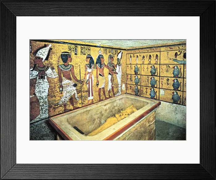Framed Print : Tomb of Tutankhamun, Ancient Egyptian, 18th Dynasty, c1325 BC Framed Print : Tomb of Tutankhamun, Ancient Egyptian, 18th Dynasty, c1325 BC