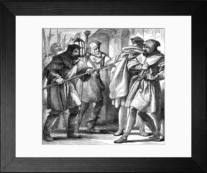 Framed Print : Scene from Shakespeares Much Ado about Nothing, 1870. Artist: Henry Courtney Selous Framed Print : Scene from Shakespeares Much Ado about Nothing, 1870. Artist: Henry Courtney Selous