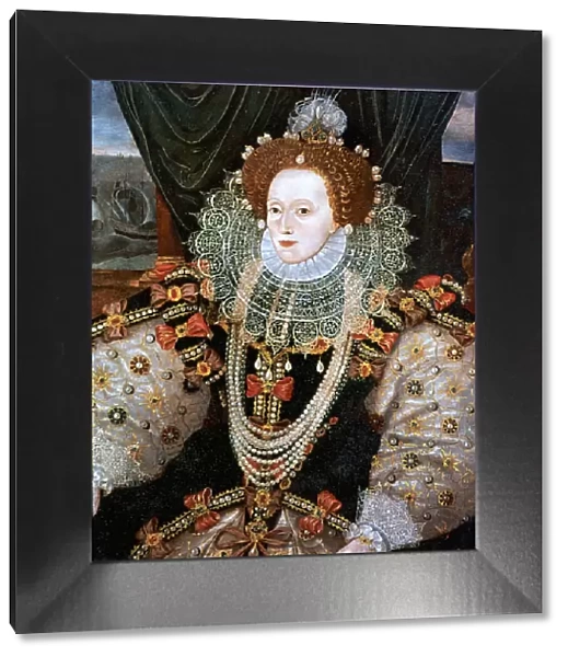 Elizabeth I, Queen of England and Ireland, c1588. Artist: George Gower