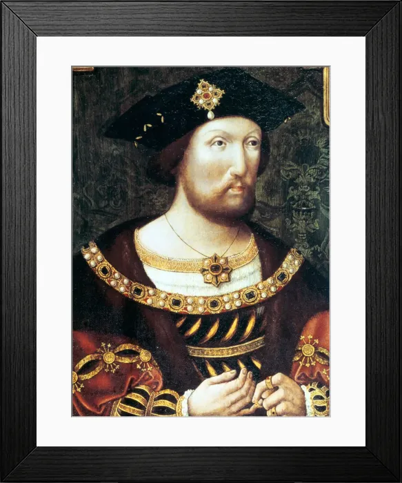 Framed Print : Henry VIII, King of England and Ireland, c1520 Framed Print : Henry VIII, King of England and Ireland, c1520