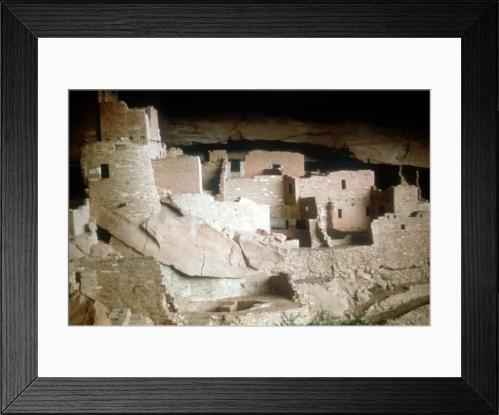 Framed Print : Cliff Palace, Native American, Mesa Verde, Colorado, USA, 12th-13th century Framed Print : Cliff Palace, Native American, Mesa Verde, Colorado, USA, 12th-13th century