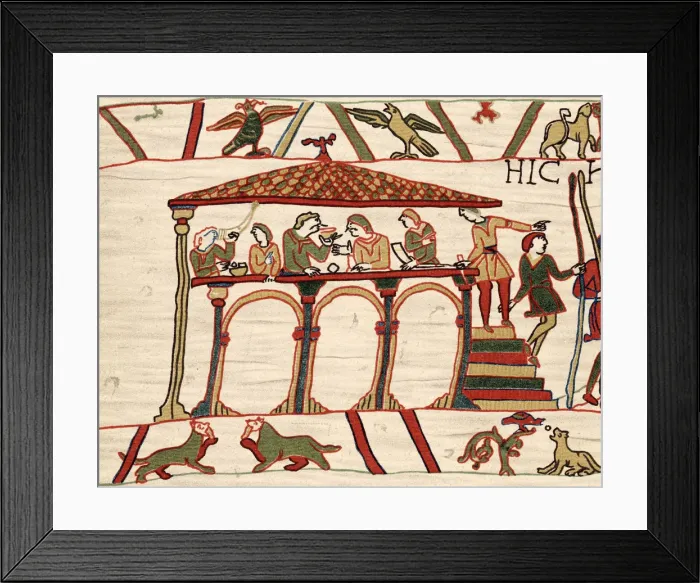 Framed Print : Harold II, last Anglo-Saxon king of England, 1066 (1070s) Framed Print : Harold II, last Anglo-Saxon king of England, 1066 (1070s)