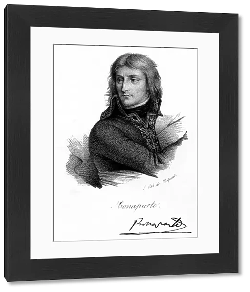 Napoleon Bonaparte as a young man, c 1790s, (c1830). Artist: Delpech