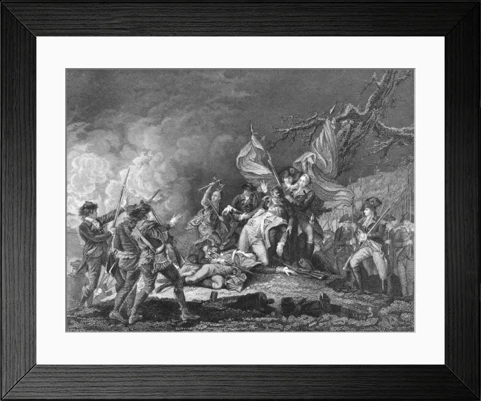 Framed Print : Richard Montgomery, Irish-born soldier Framed Print : Richard Montgomery, Irish-born soldier