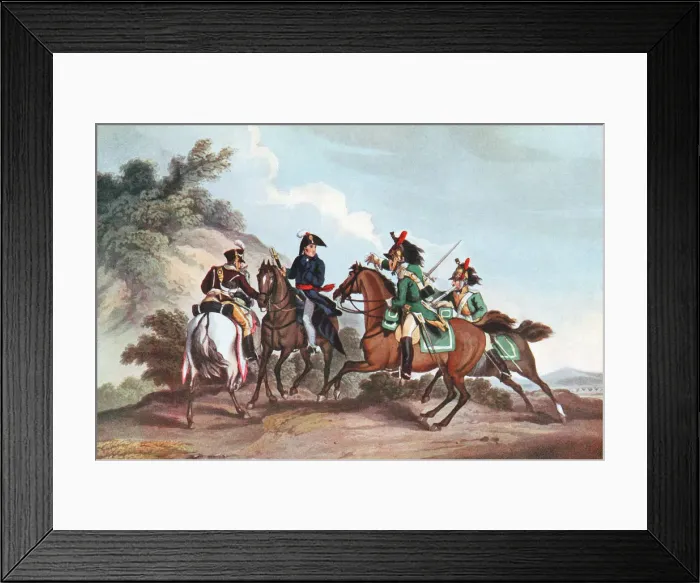 Framed Print : Capture of Edward Paget, British general, 1812 Framed Print : Capture of Edward Paget, British general, 1812