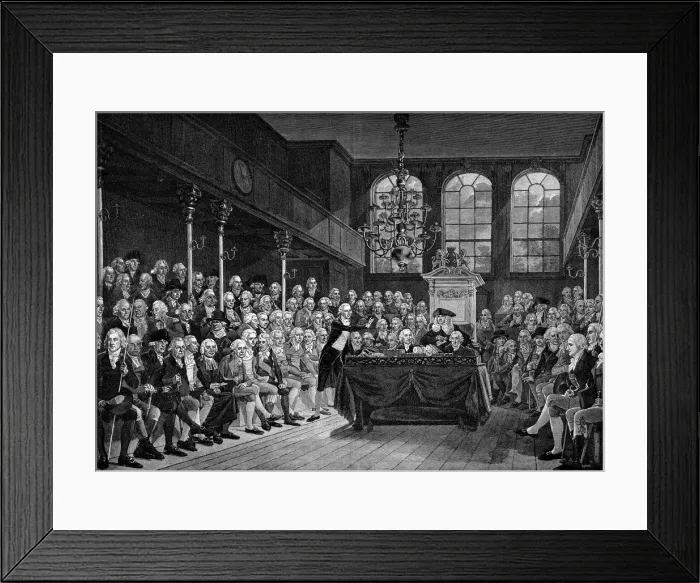 Framed Print : William Pitt the Younger, English statesman, 1793 Framed Print : William Pitt the Younger, English statesman, 1793