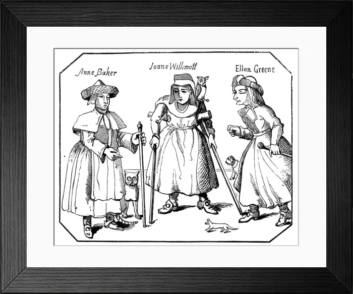 Framed Print : Associates of the Witches of Belvoir Framed Print : Associates of the Witches of Belvoir