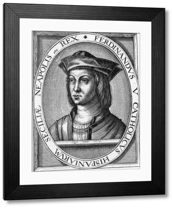 Framed Print : Ferdinand II of Aragon, King of Spain Framed Print : Ferdinand II of Aragon, King of Spain