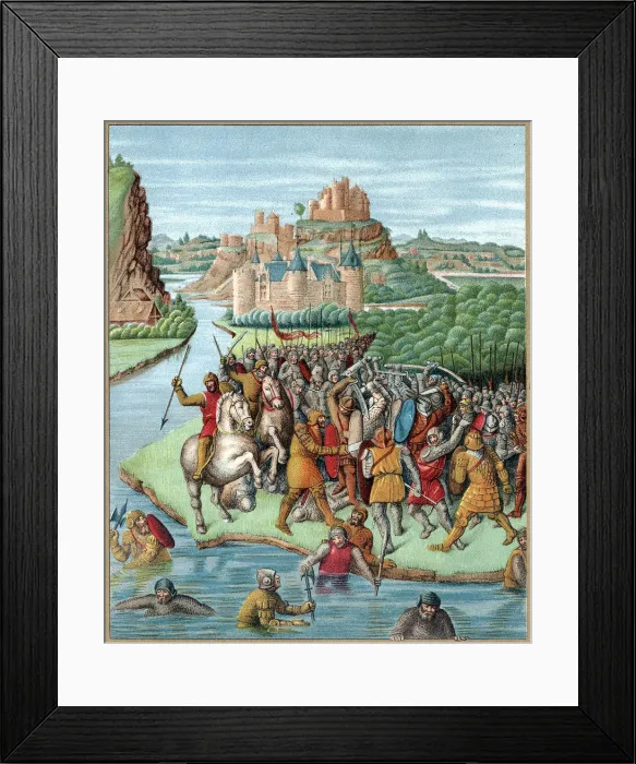 Framed Print : Battle between Bacchides and Jonathan, Maccabean Revolt, 160 BC, (c19th century) Framed Print : Battle between Bacchides and Jonathan, Maccabean Revolt, 160 BC, (c19th century)