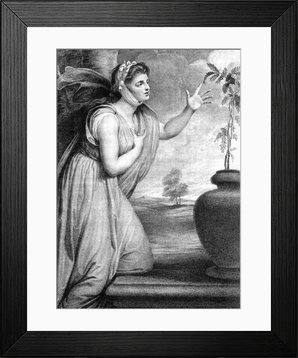 Framed Print : Lady Emma Hamilton, wife of Sir William Hamilton and mistress of Horatio Nelson Framed Print : Lady Emma Hamilton, wife of Sir William Hamilton and mistress of Horatio Nelson