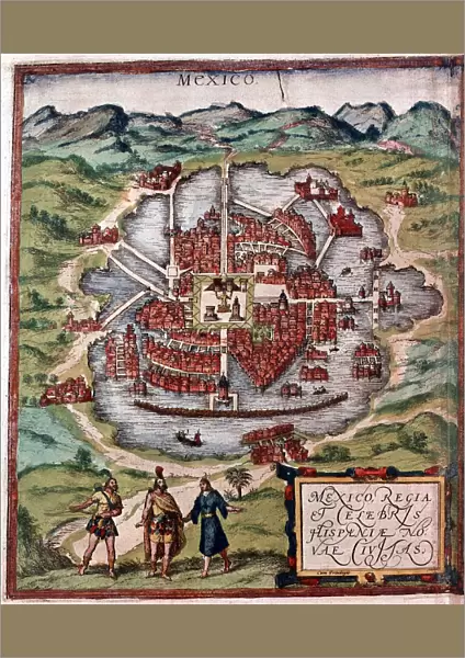Mexico City in the early 16th century