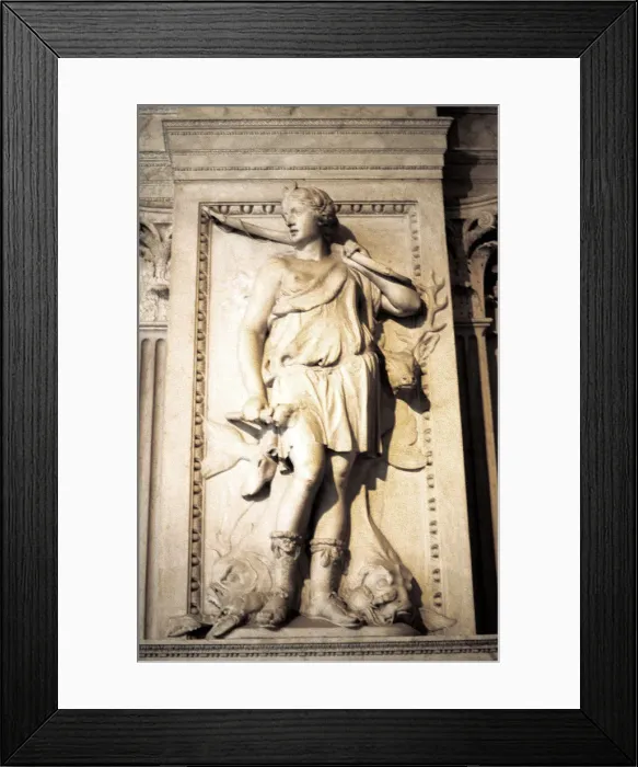Framed Print : Statue of Artemis, Greek goddess of hunting Framed Print : Statue of Artemis, Greek goddess of hunting
