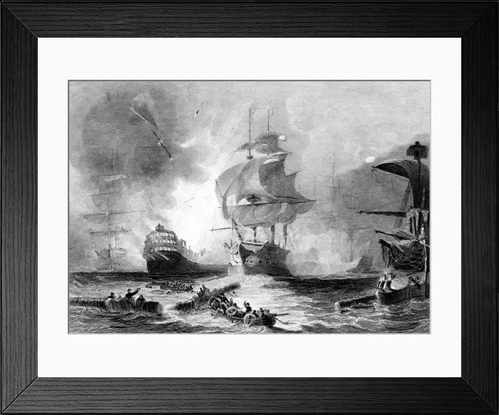 Framed Print : Battle of the Nile, 1 August 1798 Framed Print : Battle of the Nile, 1 August 1798