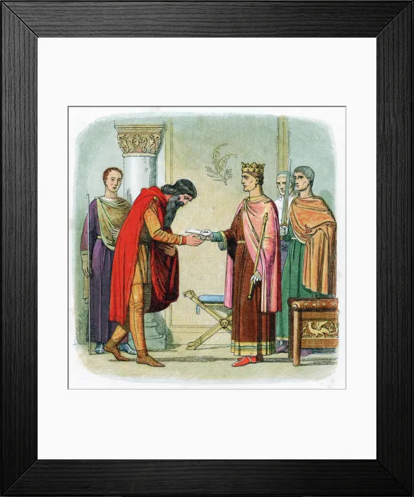 Framed Print : Henry II, King of England, c1860 Framed Print : Henry II, King of England, c1860